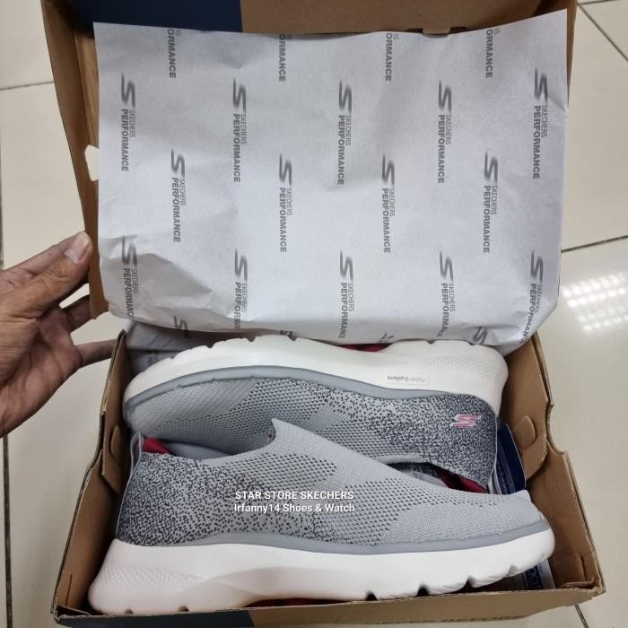 BISA COD - SEPATU SKECHERS GO WALK 6 HYPER ORIGINAL SKECHERS PRIA