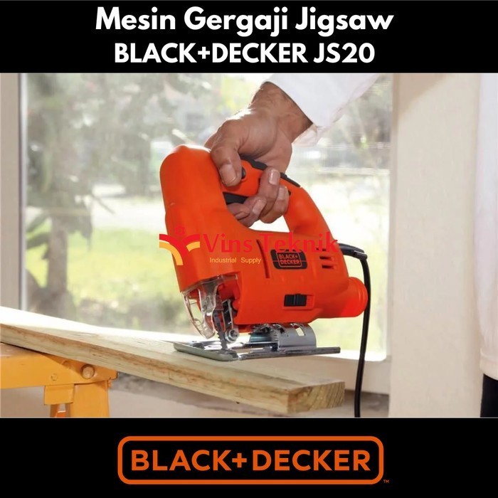 Mesin Gergaji Jigsaw Js20 Black+Decker Jig Saw Js 20