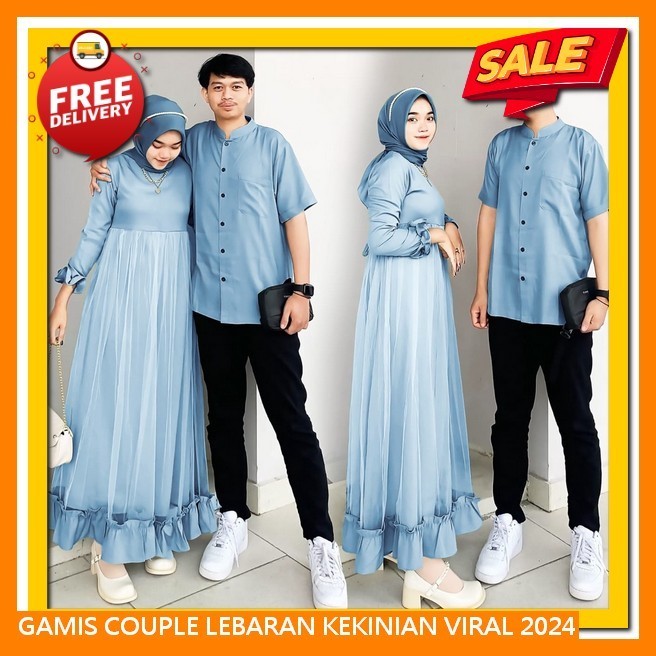 Cuple Keluarga Fashion Muslim Sarimbitan Couple Kluarga Kapelan Pacar Lebarann Gami Wnita Pria Baju 