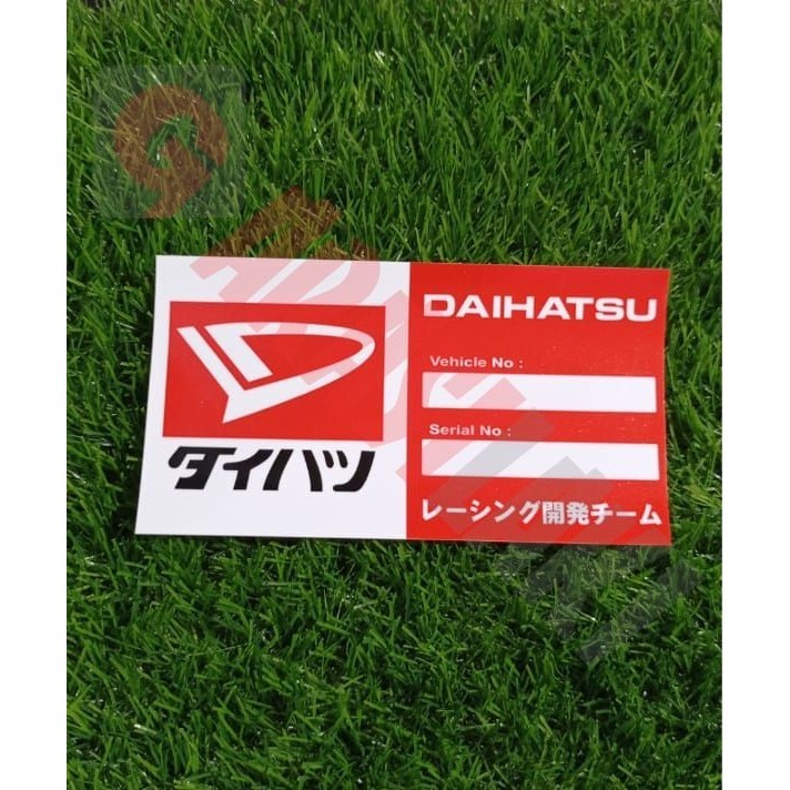 

Sticker Daihatsu Barcode Tempel Dalam Kaca