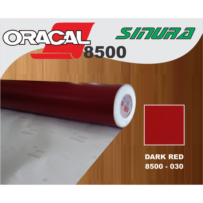 

Sticker Oracal Seri 8500-030 Dark Red // Sticker Untuk Neonbox