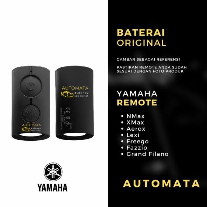 Baterai Remote Kunci Keyless Yamaha Nmax 155 Original Panasonic