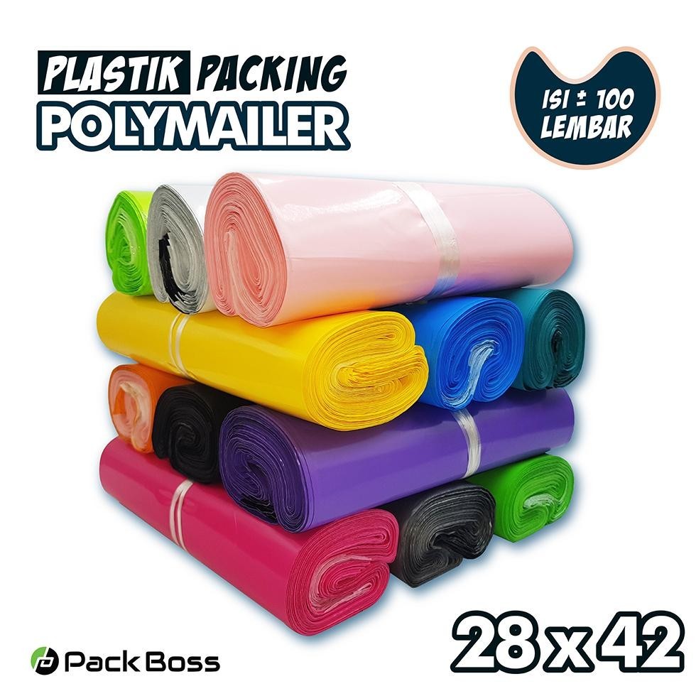 

TIO POLYMAILER PACKBOSS PREMIUM 28X42 ISI 100 PACKING ONLINE TERMURAH TERLARIS