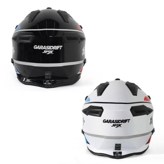 Jpx Helmet Type Mx 726 R Garasi Drift X Jpx