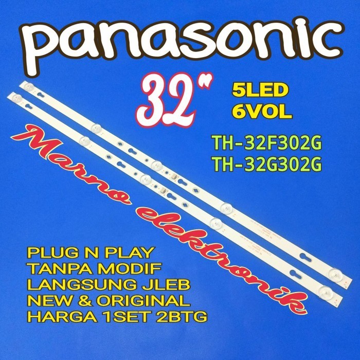 Bl Backlight Led Panasonic Th-32G302G Panasonik Th32G302G Th 32G302G Best