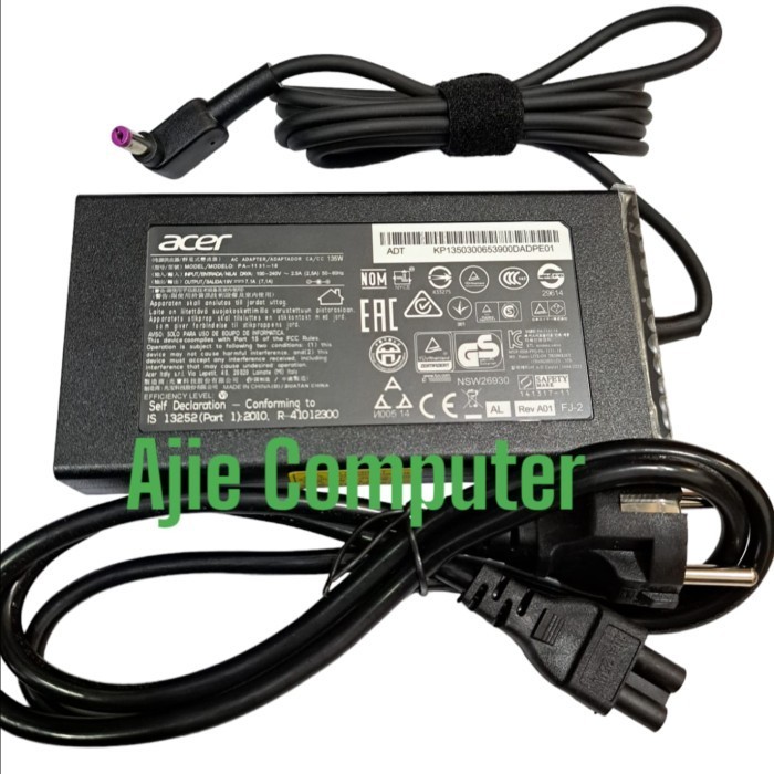 Adaptor Charger Laptop Acer Nitro 7 An715-51 19V 7.1A 135W Best