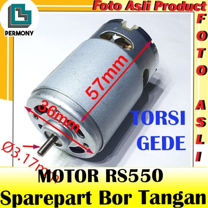 Dinamo Rs-550 Motor Rs550 Rs 550 Dynamo Bor Tangan Cordless Best