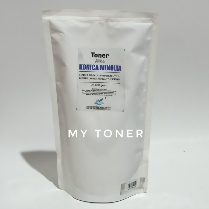 Serbuk Toner For Bizhub 223 283 360 361 363 420 421 500 501 Tn551 414 Best
