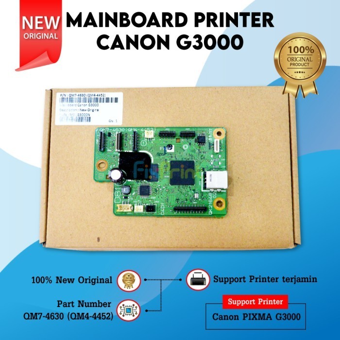 Mainboard Board Motherboard Printer Canon G 3000 G3000 New Original Best