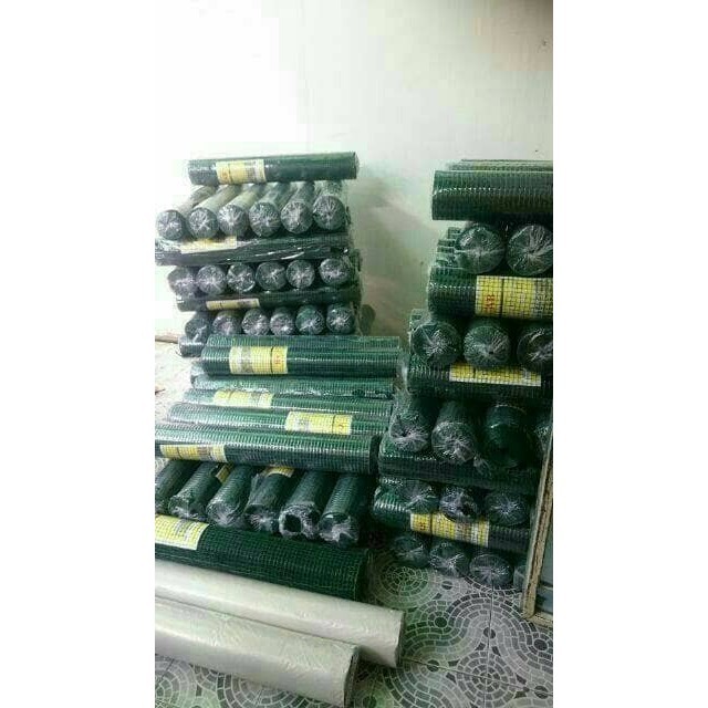 Kawat Loket Hijau Pvc Anti Karat /Kawat Kandang Best