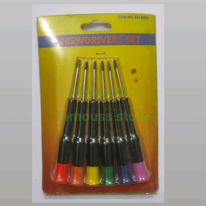 Obeng Bintang Screwdriver Set Best