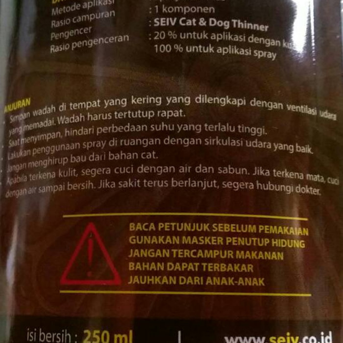 Cat Seiv Wrought Iron Gold Cat Besi Tempa Emas Brilliant Gold Metallic Best