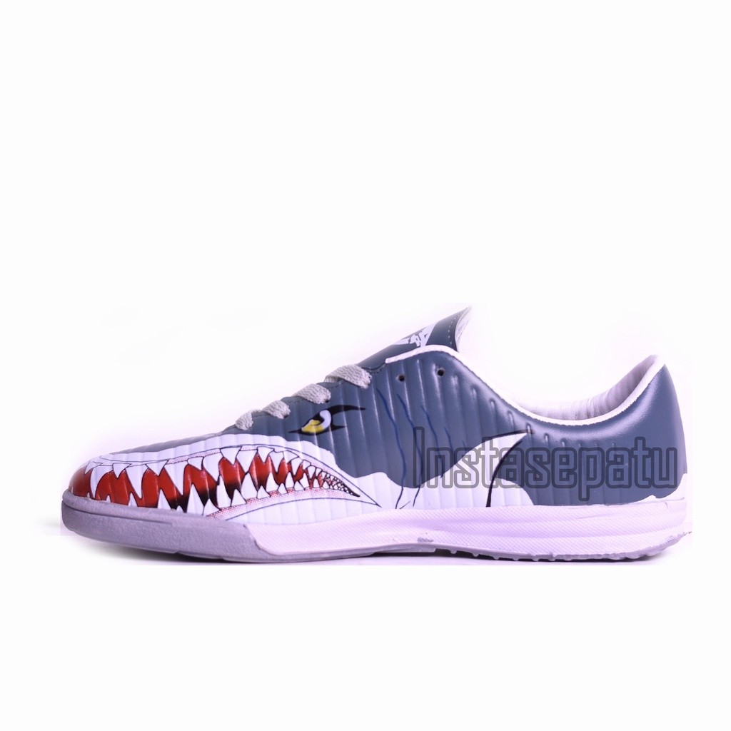 [MAD SPORT] Sepatu Futsal Ortuseight Catalyst Requin Grey I Ortus Hiu