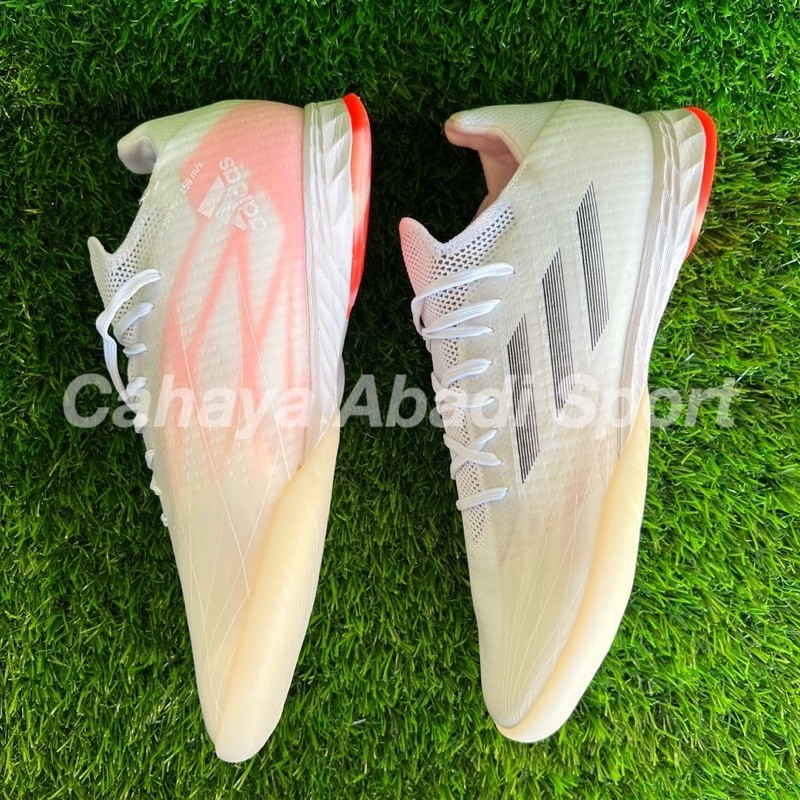 [MAD SPORT] ( BISA COD ) SEPATU FUTSAL ADIDAS X SPEEDFLOW.1 WHITE RED IC