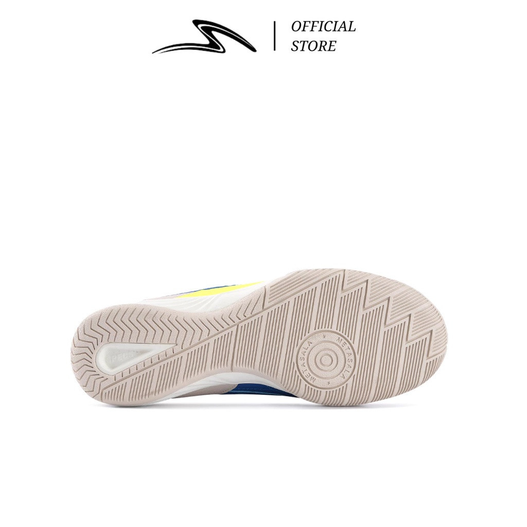 [MAD SPORT] Sepatu Futsal Specs Metasala Nativ 4 Original - Galaxy Blue/Safety Yellow