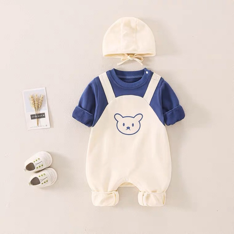 [GET IT QUICKLY] BbBggs (Z0048) Baju pakaian setelan bayi anak toddler cowok lucu unik premium impor