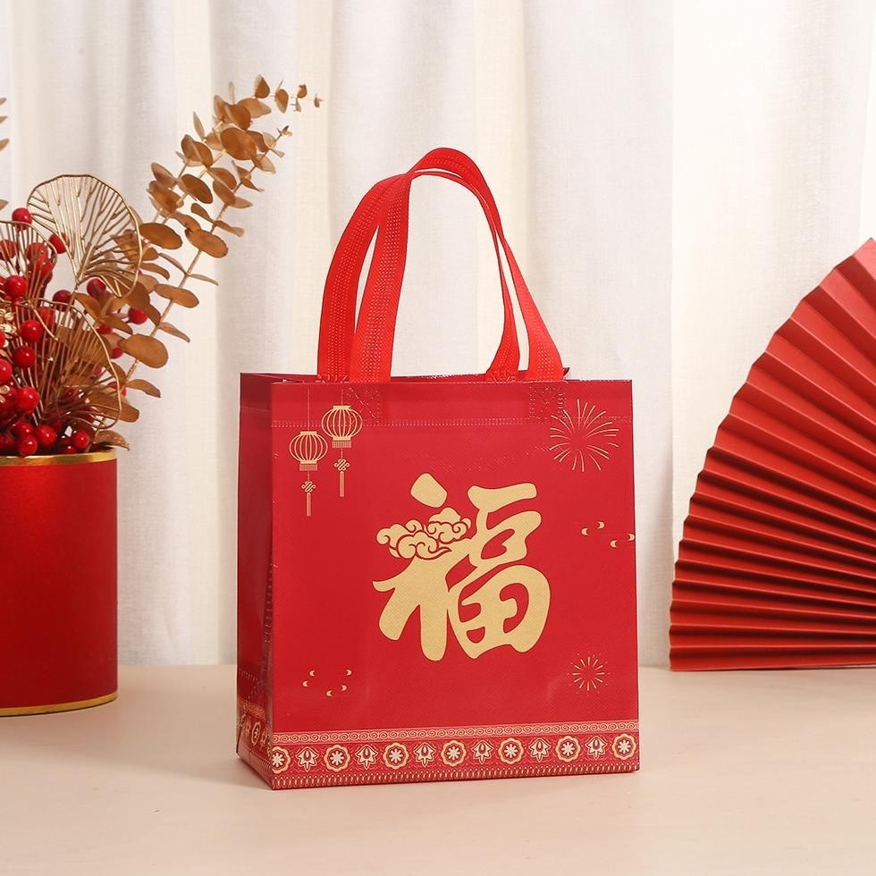 

TRY GODDIE BAG TAS KADO GIFT HADIAH HAMPERS EDISI IMLEK GONG XI FA CAI FUK LOGO HOCK TERLARIS