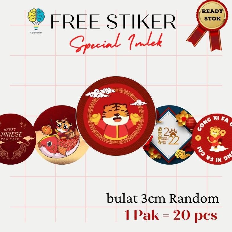 

TRY [20 pcs] Wrapping paper, Kertas packing Motif Spesial Imlek Tahun baru Cina CNY TERLARIS