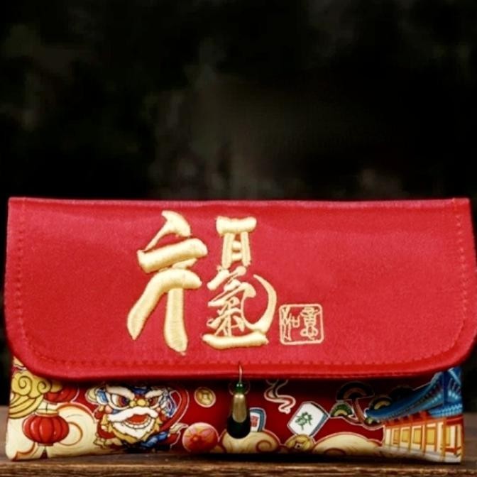 

Sale Now Dompet Angpao Merah Premium Ampao Kain Sangjit Kado Parcel Tahun Imlek Original