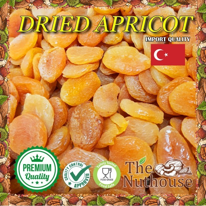 

Mazin - 500Gr Dried Apricot / Buah Aprikot Kering [Organic Premium Fruits]