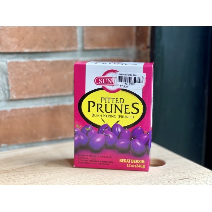 

Mazin - Pitted Prunes Sunday 340 Gram Buah Kering Import