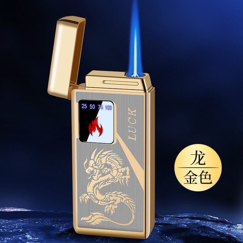 Korek Gas Api Las  Touch USb Luck Dragon Eagle Jming Lighter JM-19