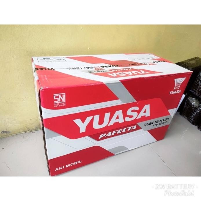 New Aki Mobil Truk Delta Yuasa Ori Pafecta N100 Aki Basah 12V / 100Ah Gratis Ongkir