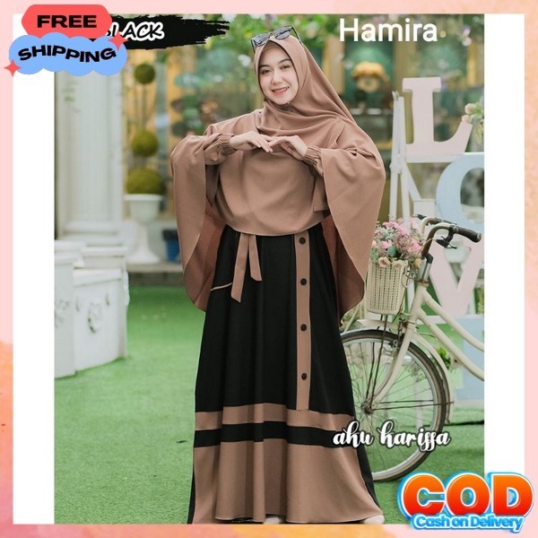 Baju Dress Polos Tanggung Ibu Hamil Gamus Gmis Dewasa Jumbo Remaja Gesmis Modern Gsmis Muslim Buat L