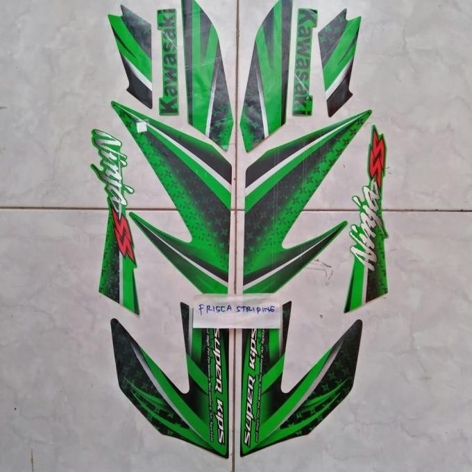 Grosir Striping Ninja Ss 2012 Hijau
