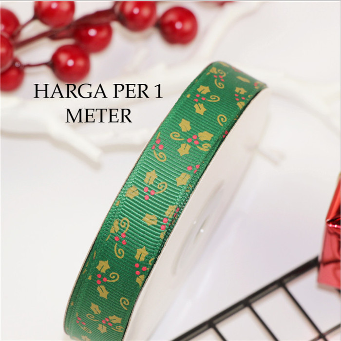 

Christmas Present Gift Ribbon 01 / Pita Kado Natal 1,5 cm
