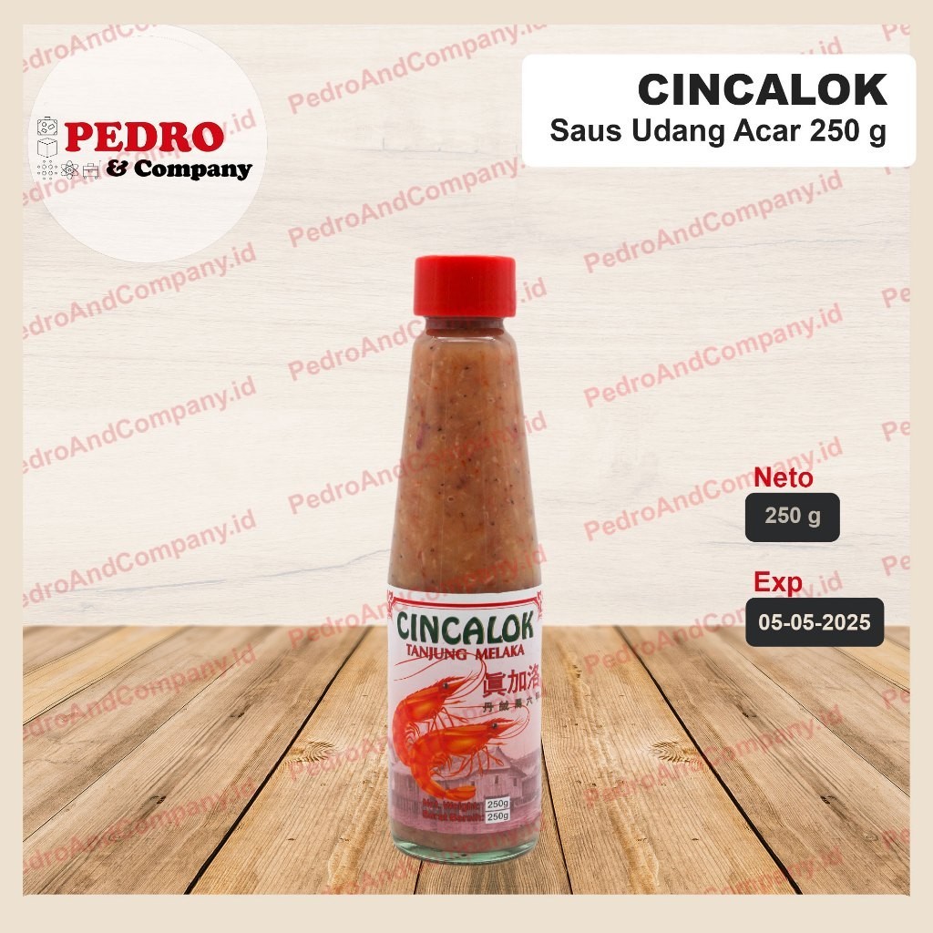 

Cincalok Tanjung Melaka/ Saos Udang Acar 250 Gram