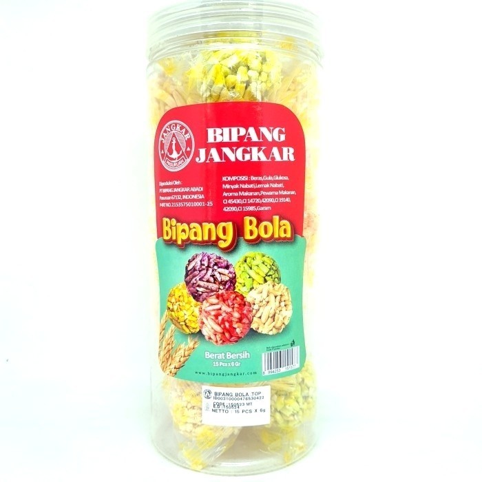 

+++++] JANGKAR BIPANG BOLA RASA MIX 15pcs x 6gr JIPANG RICE CRACKER MANIS