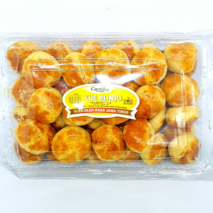 

Open DS] CARTIKA KUE BLINJO 500gr MLINJO BELINJO EMPING OLEH OLEH KHAS