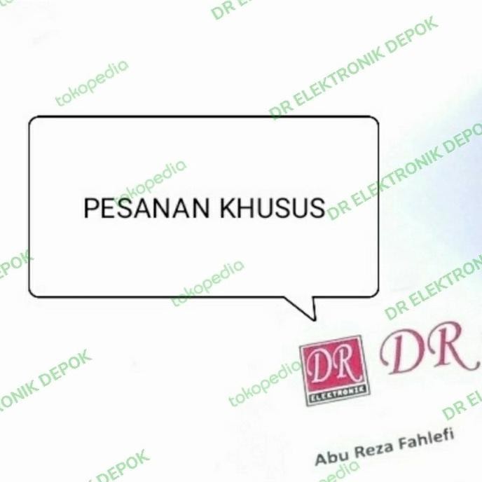 

Baru Pesanan Khusus Repeat order a/n Riyan + 222 3kv Milar biru dre3 Segera Beli