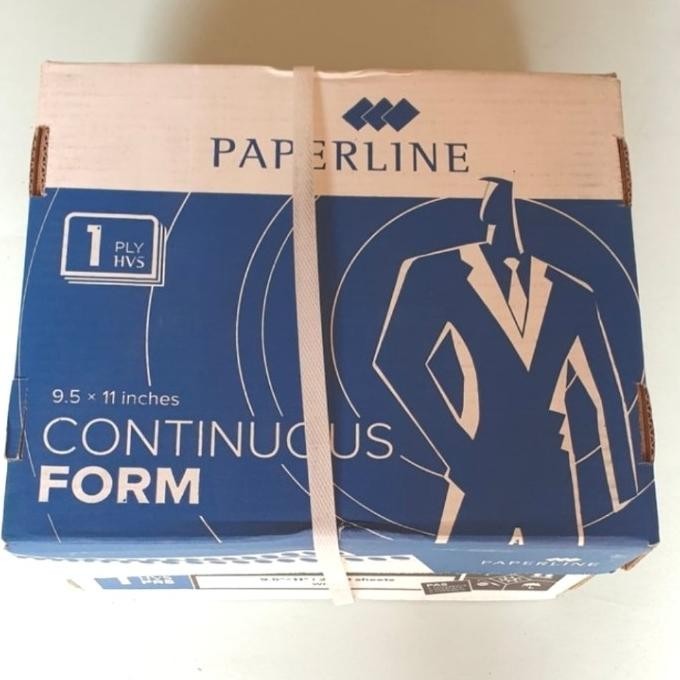 

Continous form Paperline 1ply Full isi 1000 lembar 9.5"x11