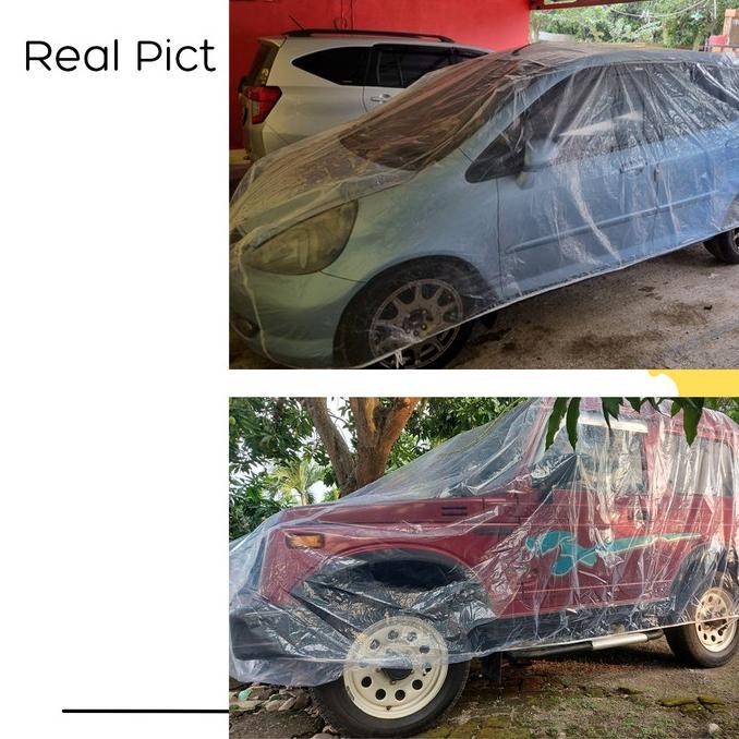 Avanza Body Cover Mobil Plastik Avanza Sarung Mobil Transparan