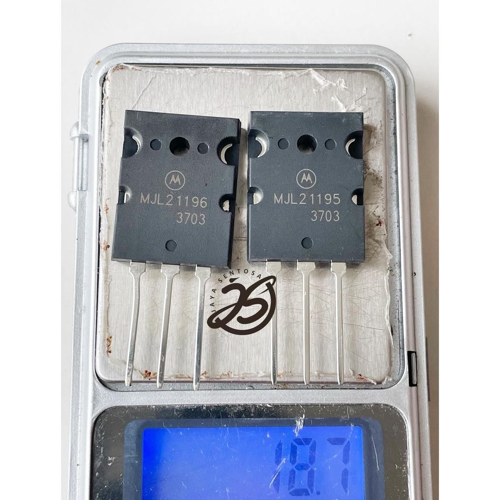 Promo Tahun Baru Mjl21195 Mjl21196 High Quality (1Set) Motorola Mjl21195-21196 Mjl 21195 - Mjl 21196