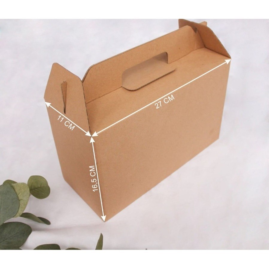 

10 Pcs Dus Jinjing Box isi 10 Botol 250ml Coklat Polos uk 27 x 11 x 16.5 cm