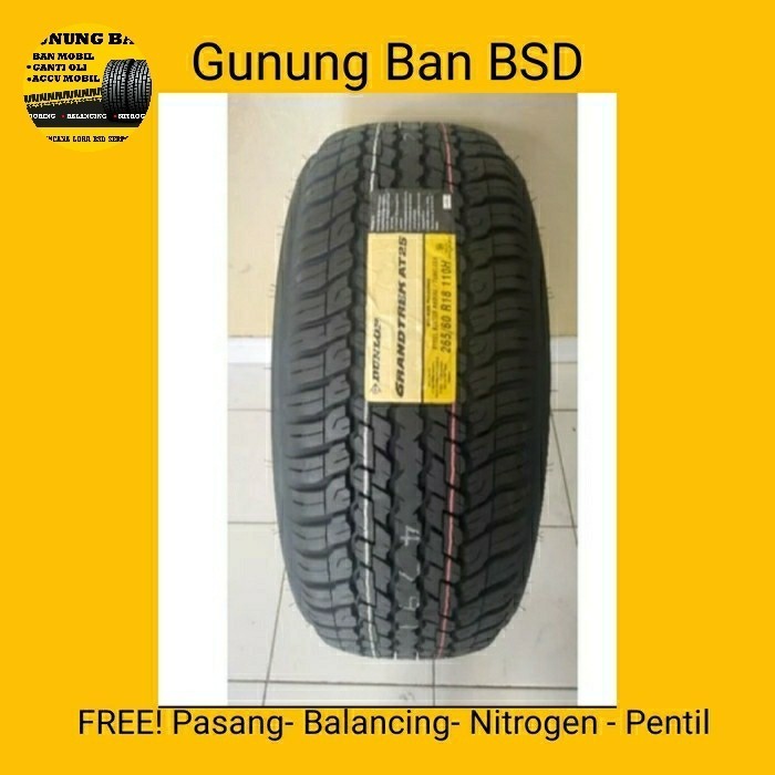 Ready Ban Dunlop At25 265/60 R18