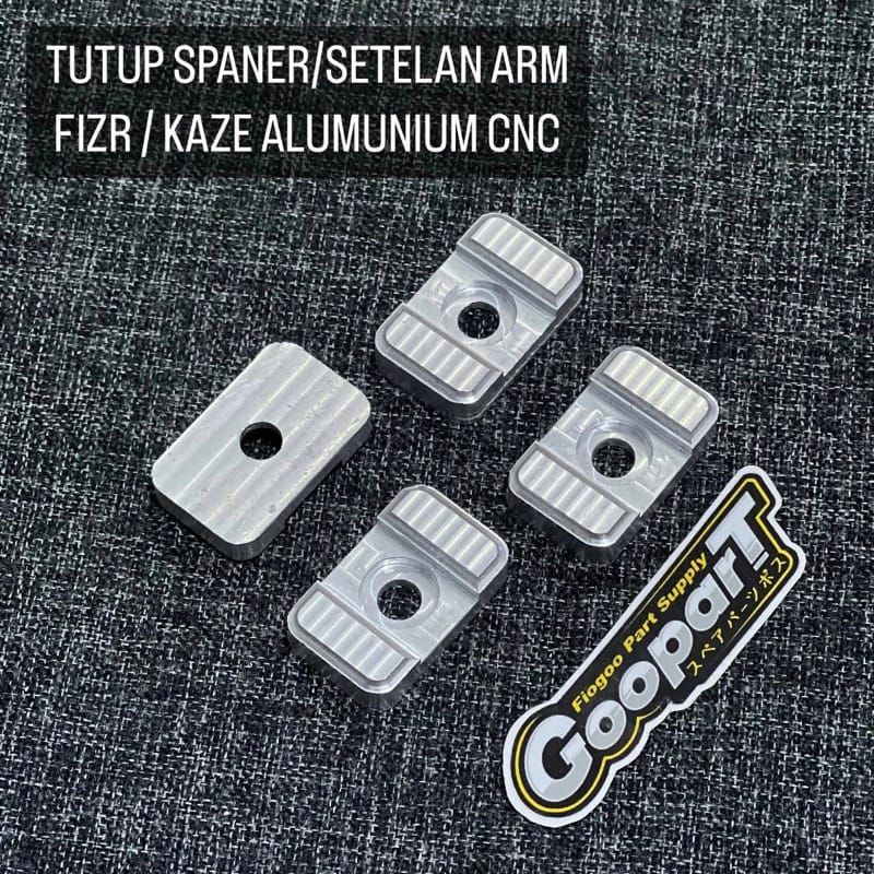 TUTUP SPANER BELAKANG CNC PNP ARM KAZE/FIZR TUTUP SPANER ARM KAZE JUPITER FIZ R CNC TUTUP SPANER BEL