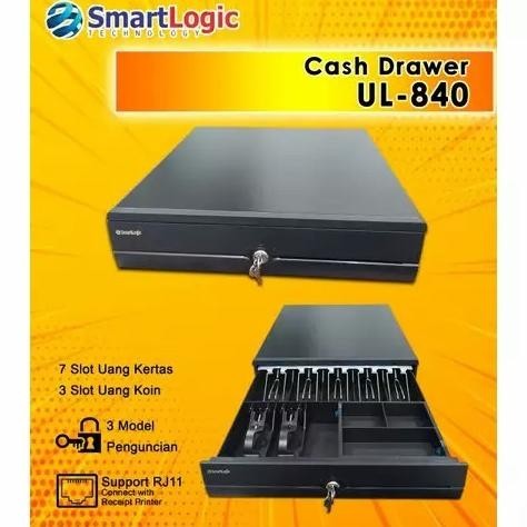 

BEBAS ONGKIR - CASH DRAWER SMARTLOGIC UL-840 RJ11 / Laci Uang Kasir Smartlogic UL840