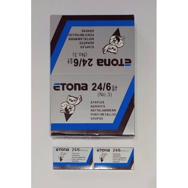 

Isi Staples Etona No.3 (24/6)