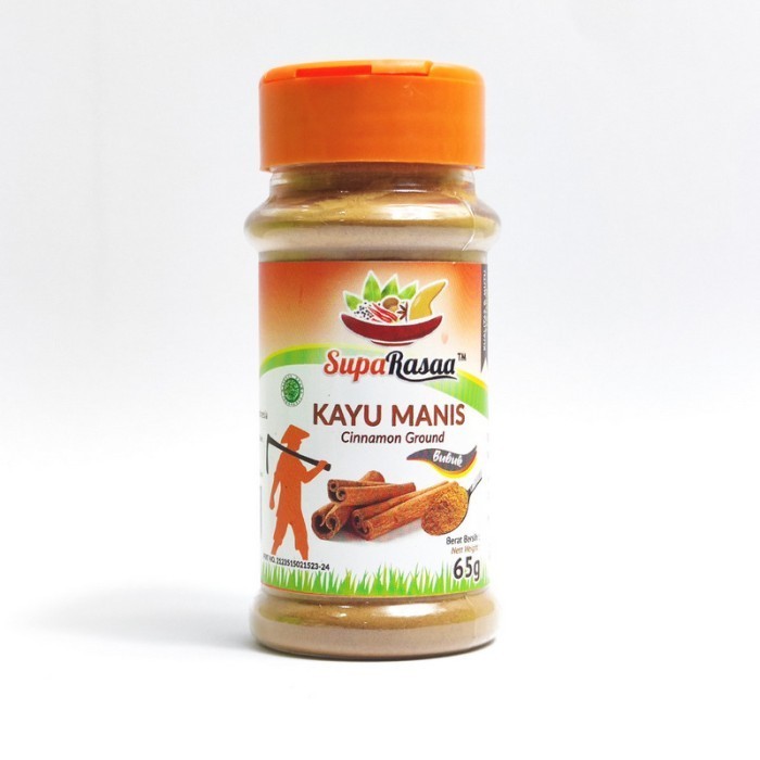 

}}}}}}] Kayu Manis Bubuk SupaRasaa Botol 65Gr