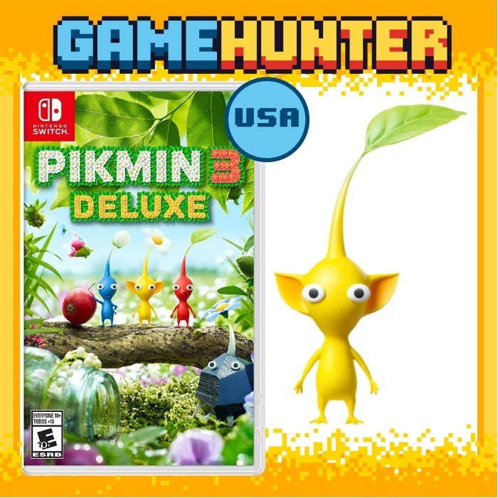 Terlaris Game Nintendo Switch Pikmin 3 Deluxe Promo Terbaru