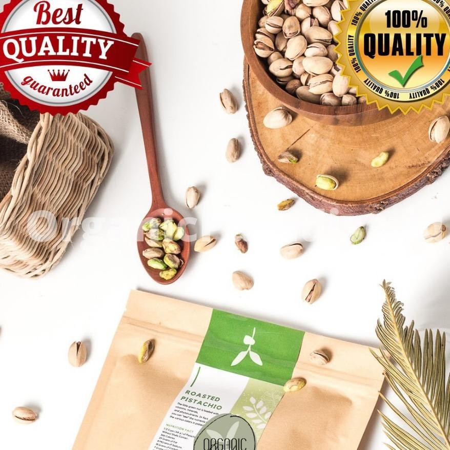 

Kacang Pistachio Panggang Kulit 1 Kg / Kacang Fustuk Panggang / Roasted Pistachio 1Kg