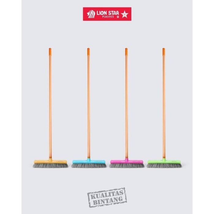 Lion Star - Sikat Gagang Panjang / Sikat Lantai Kamar Mandi