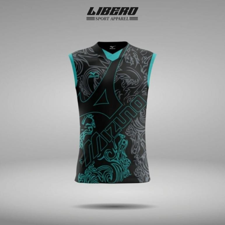 Kaos Atasan Voli Singlet Volly Pria Kaos Volly