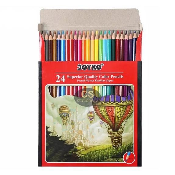 

Update! Pensil Warna JOYKO CP-101 24 warna (panjang)