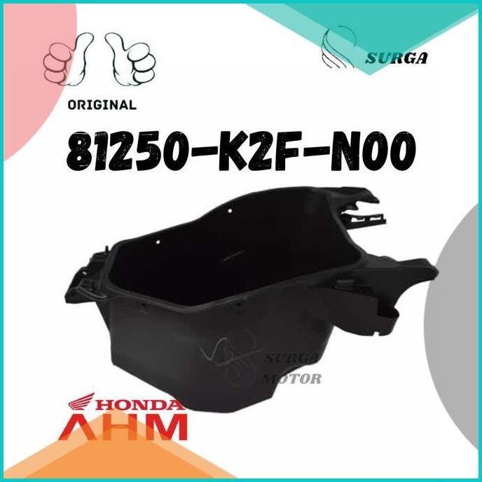 Box Jock Bagasi Luggage Scoopy K2F 2021 2022 Jok Penyimpanan helm Ori