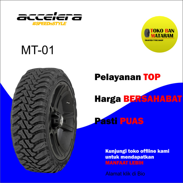 ban Accelera 285/75R16 285/75/16 r16 r 16 M/T 01 MT
